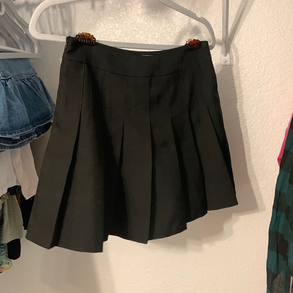 amazon tennis skirt black womens size m